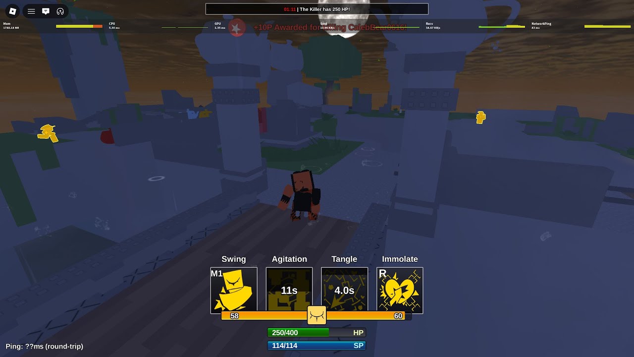 random die of death stuff