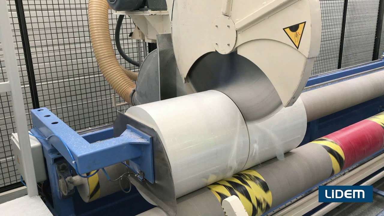 ⚙️ Corte AUTOMÁTICO de Papel y Laminados | Rollos hasta Ø650 mm | LIDEM