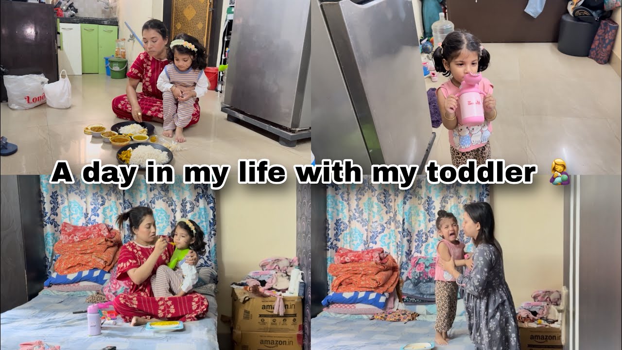A day in my life with my toddler👩‍🍼 food habits🤷🏻‍♀️ brain development 🧠