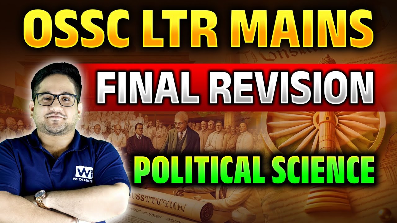 LTR MAINS ARTs | Political Science | Final Revision-Part-2 |  OTET, OSSTET, RHT & TGT Exams