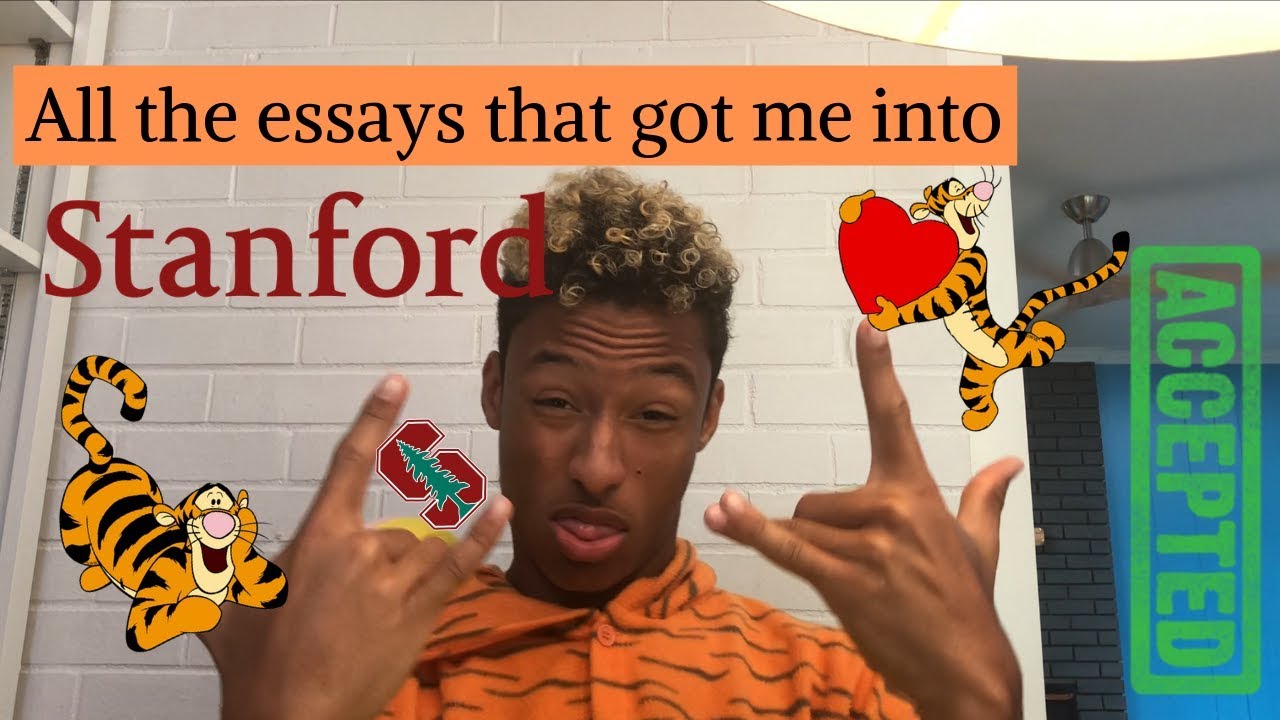 EVERY ESSAY THAT GOT ME INTO STANFORD! (intellectual vitality, letter to roommate, short takes)