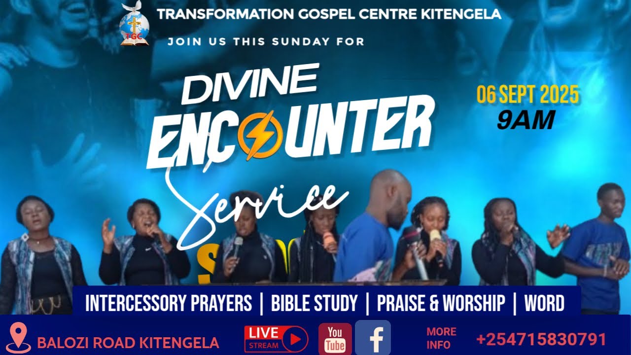 Divine Encounter Sunday |Sunday Service of Power, Presence & Purpose | #LiveWorship/09/2025 |