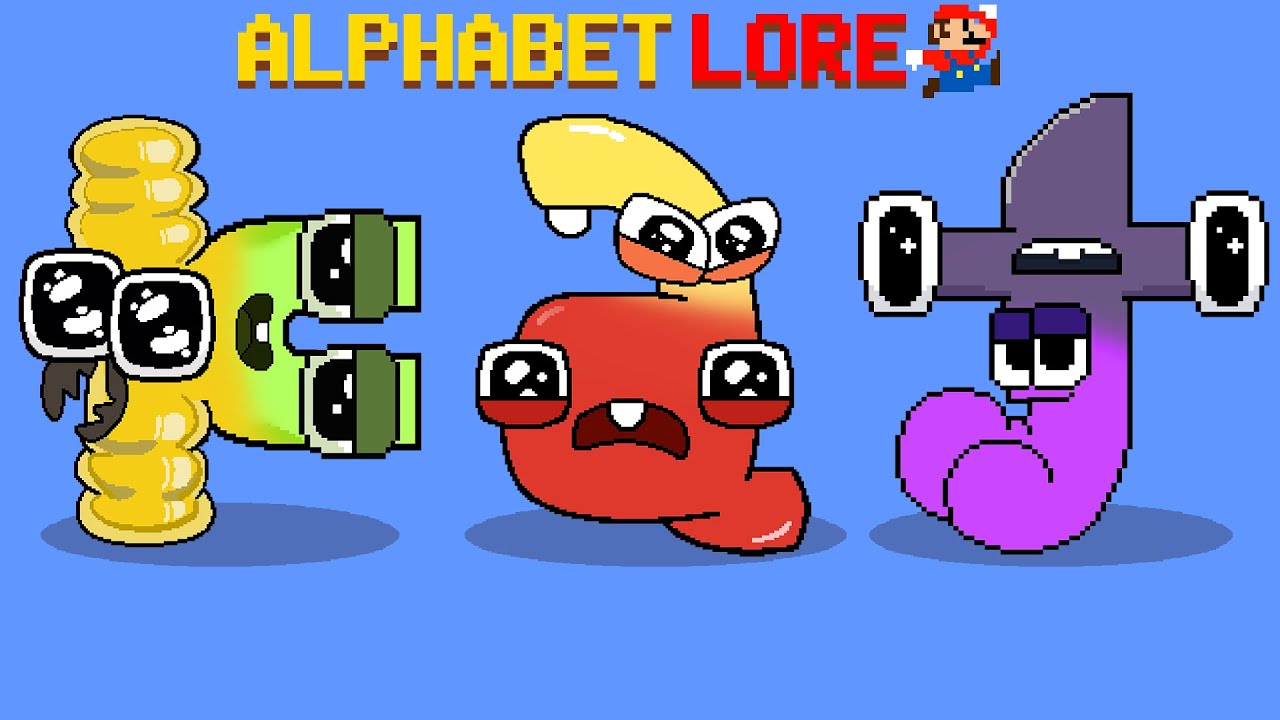 Alphabet Lore But Something is WEIRD #10 | All Alphabet Lore Meme | GM Animation