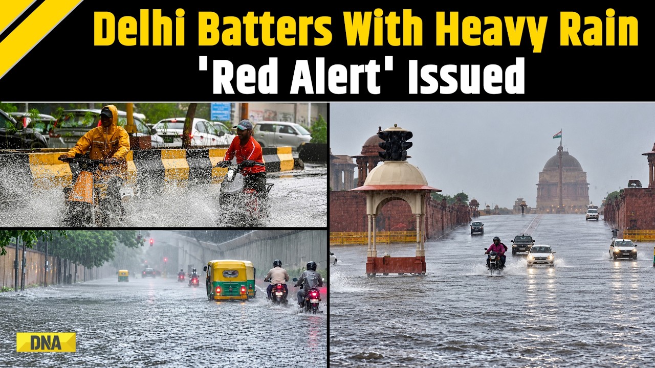 Delhi News: Delhi Airport Flooded Massively, Streets Waterlogged After Heavy Rain Lashes In Delhi