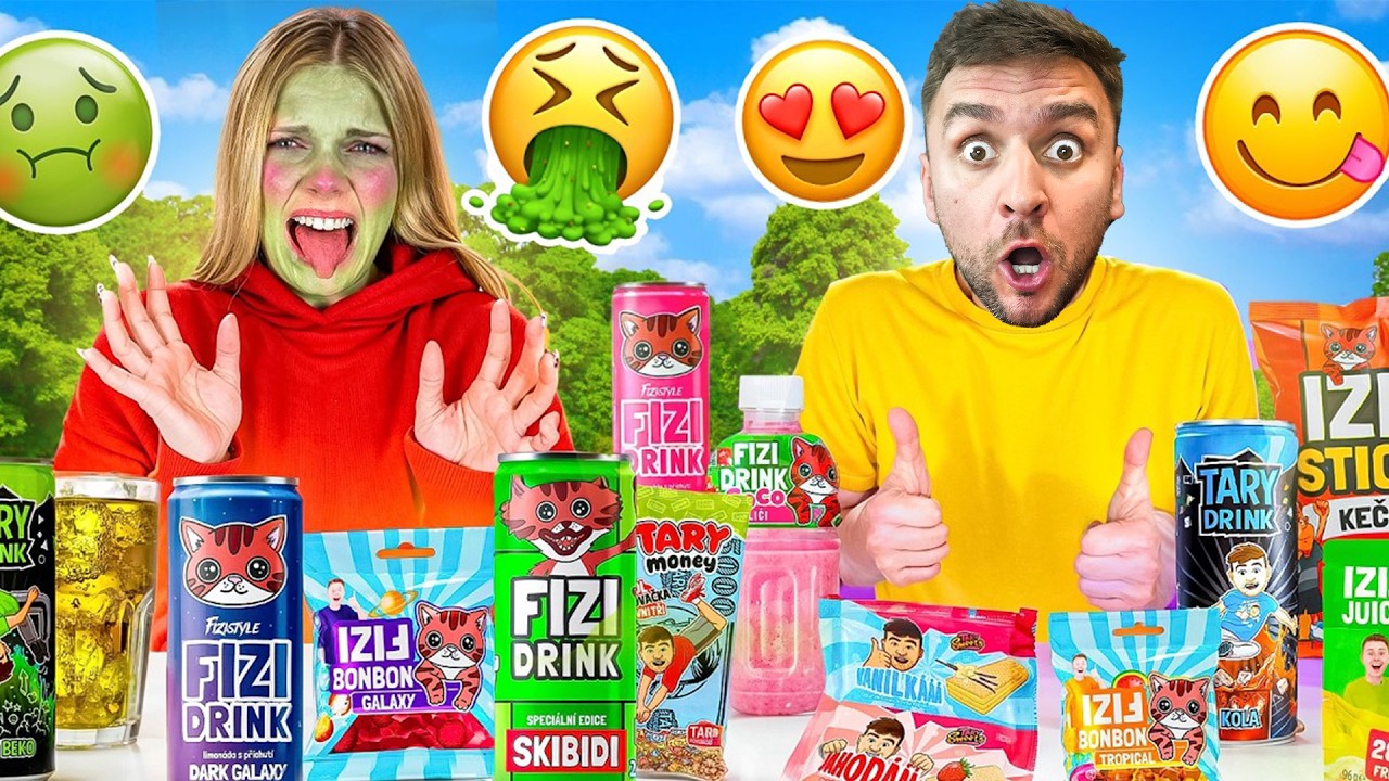 Superdvojka OCHUTNÁVALA všechny Taryho PRODUKTY?!