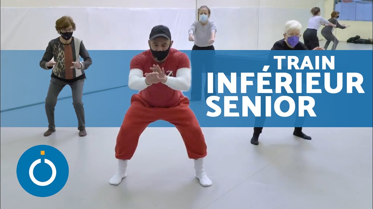 EXERCICES pour SENIOR 🦵 RENFORCEMENT des JAMBES🦵