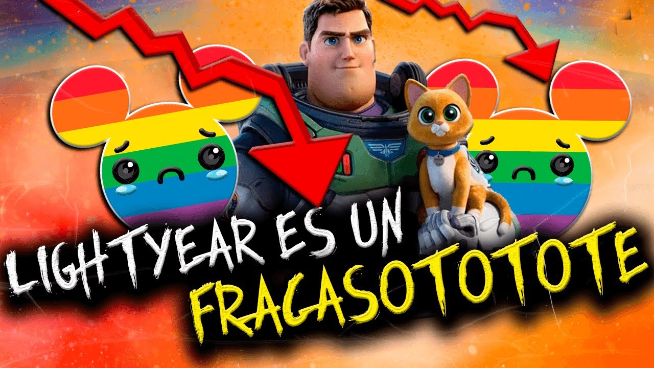 🌈 LIGHTYEAR es el SEGUNDO PEOR FRACASO en la HISTORIA de PIXAR 🤣 Los progres LLORAN | Astro Político