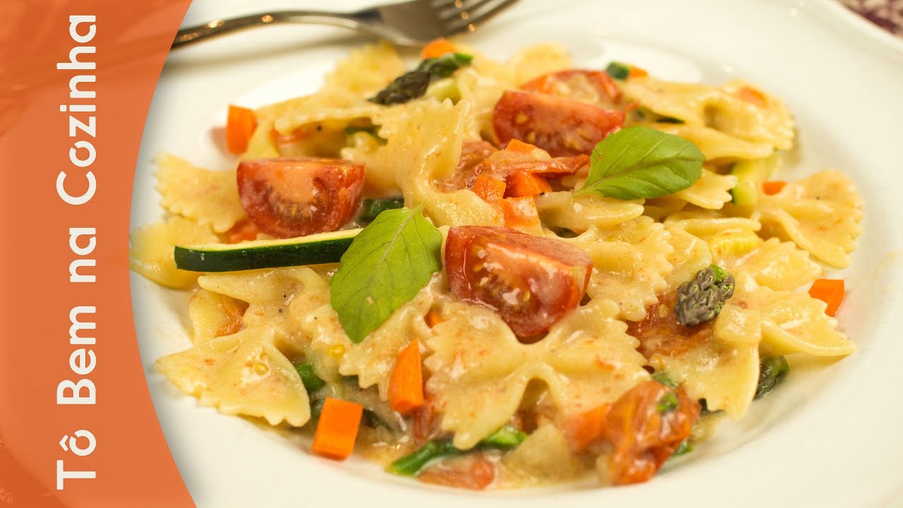 FARFALLE PRIMAVERA - Receita de macarrão à primavera (Episódio #73)