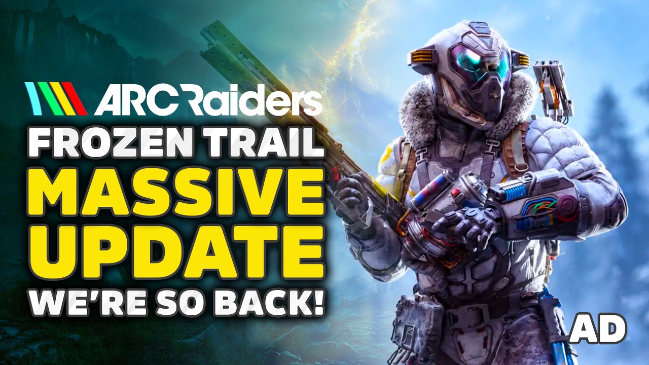 ARC Raiders ВОЗВРАЩАЕТСЯ! Обновление Frozen Trail: новая карта, усиленное оружие и переработка де...