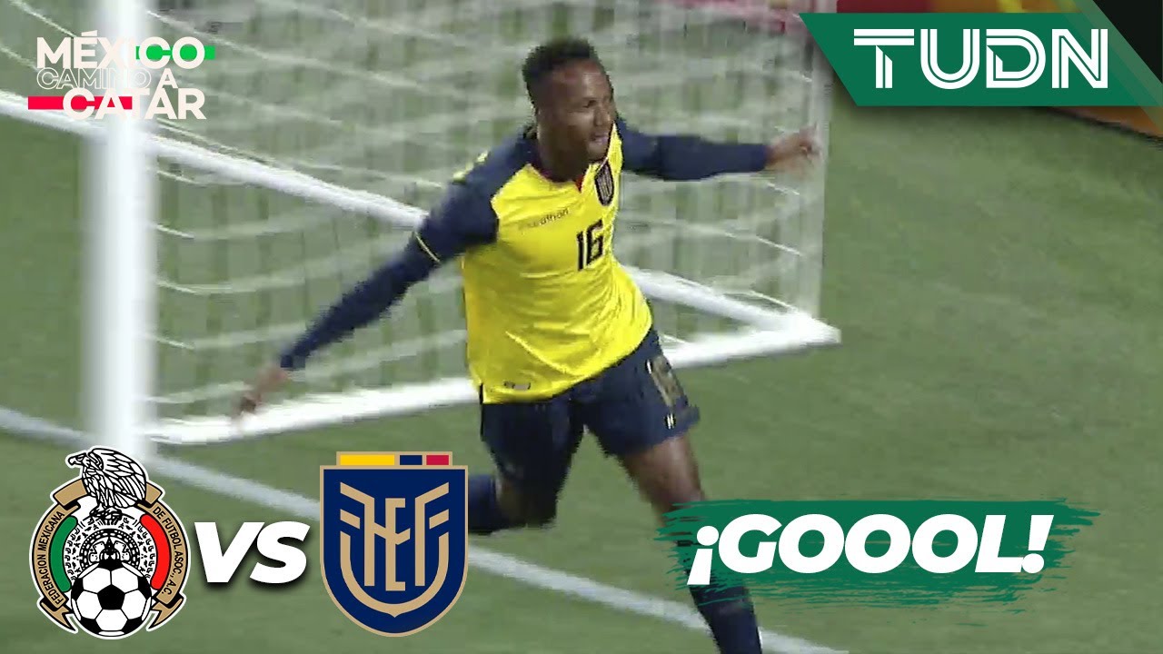 &iquest;De nuevo? Error defensivo y GOL de Ecuador | M&eacute;xico 2-3 Ecuador | Amistoso Internacional | TUDN