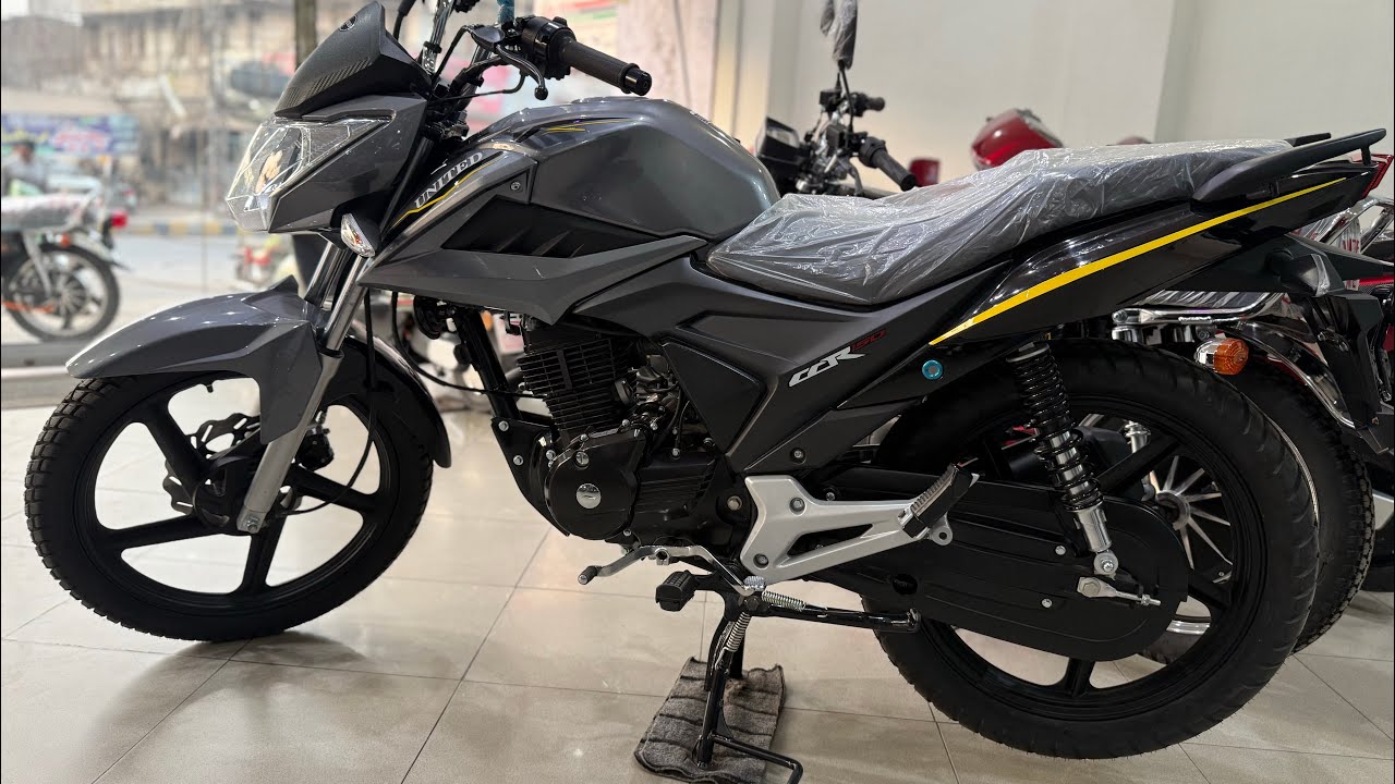 Спортивный мотоцикл United 150cc 2026 серого цвета: первые обзоры модели Next Level.