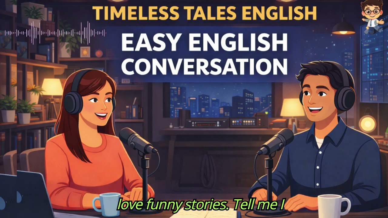 Real English Conversation | Easy Listening Practice | Timeless Tales English  English Podcast