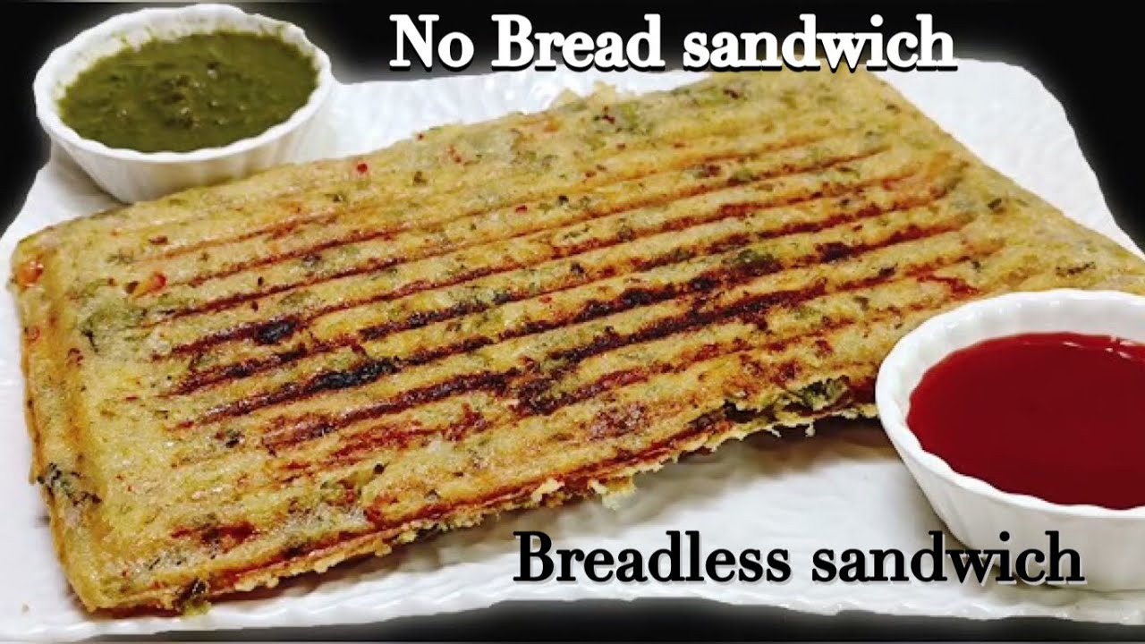 no bread sandwich recipe | how to make sandwich without bread | breadless sandwiches
