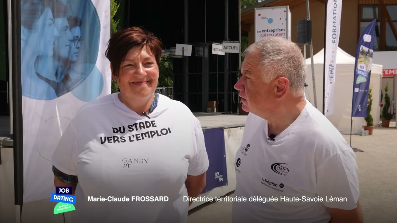 INTERVIEW Marie Claude FROSSARD 2022 Du stade vers l'emploi