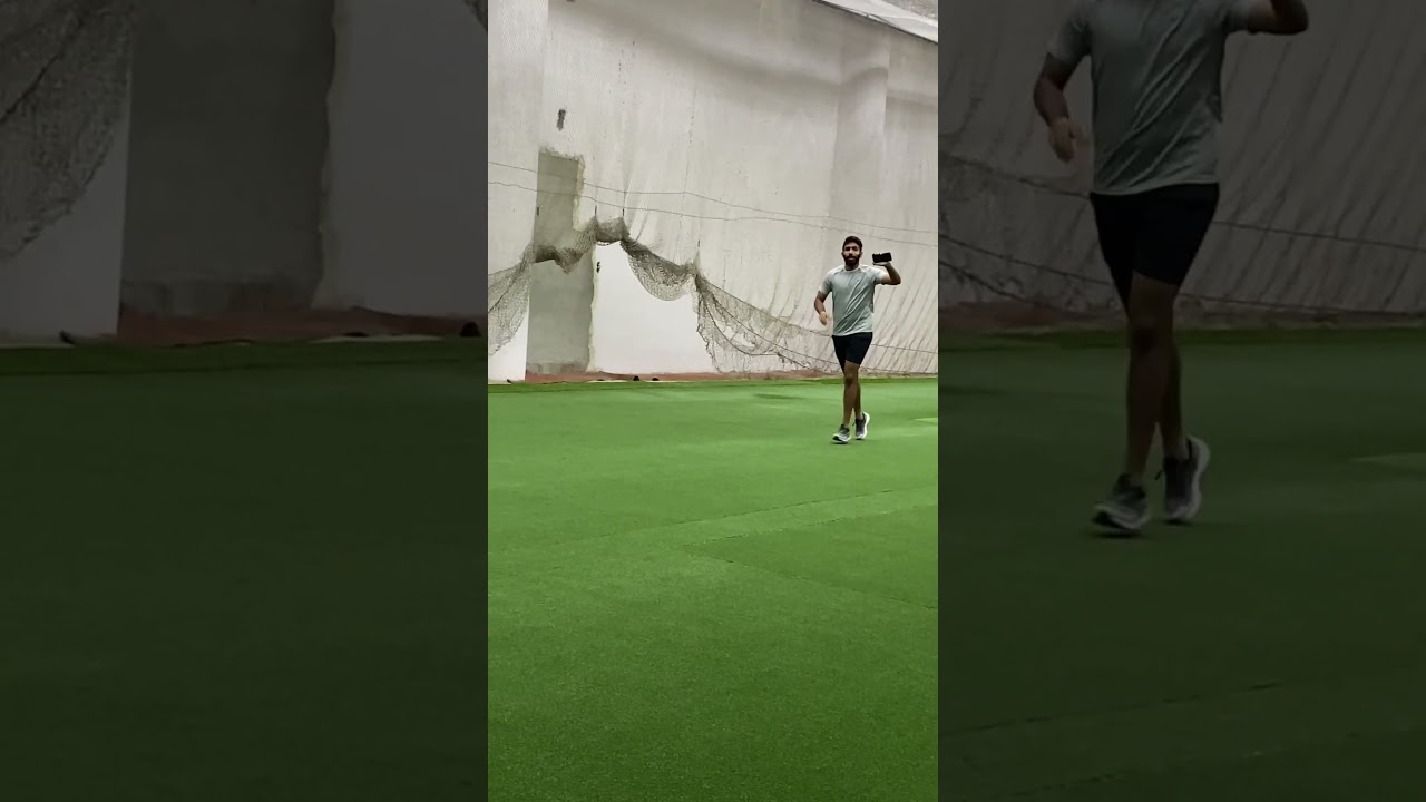 Spotted sir Bumrah during our level 1 on site coaching camp#bangaluru #cricket #nca