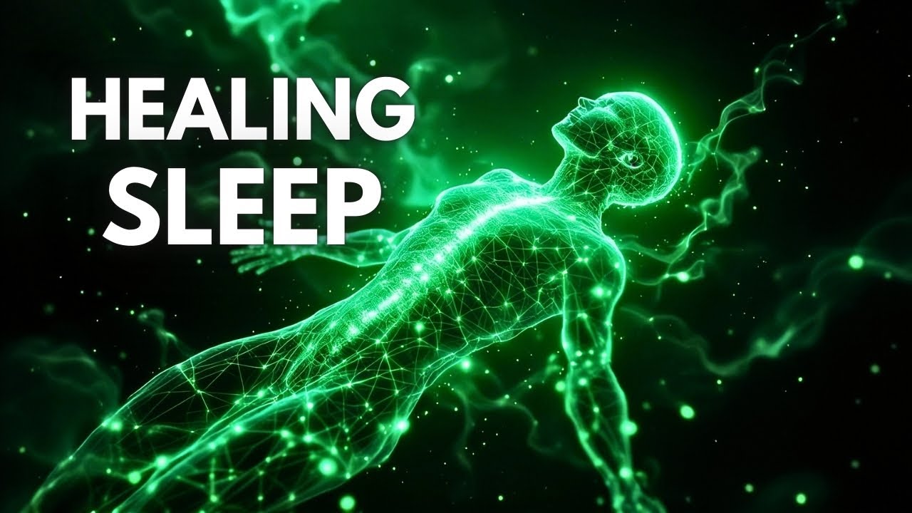 Healing Sleep Field — 8 Hours of Restorative Night Sound (528 Hz)