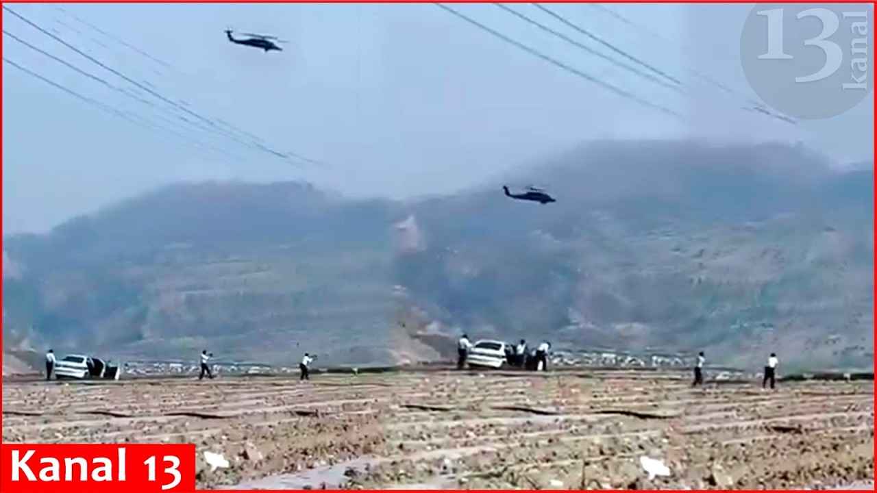 İranın ABŞ helikopterlərinə atəş a&ccedil;masının ANBAAN G&Ouml;R&Uuml;NT&Uuml;S&Uuml;