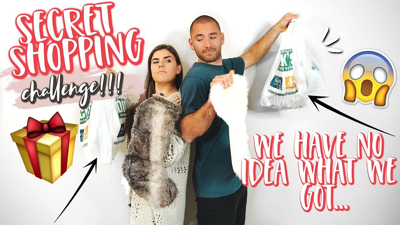 CHRISTMAS SHOPPING CHALLENGE! We have NO idea what we got... |  Vlogmas Day 11
