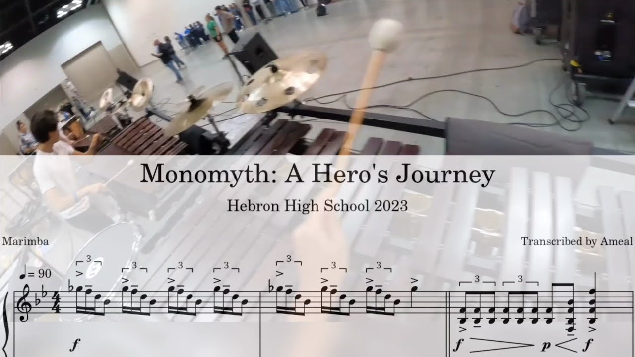 Hebron HS band 2023 - Marimba Transcription
