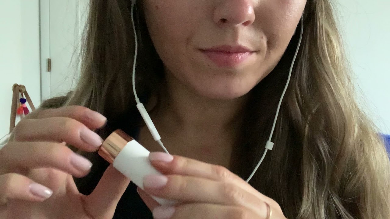 ASMR Lo-Fi Lipstick Application, Lid Sounds & Fast Tapping