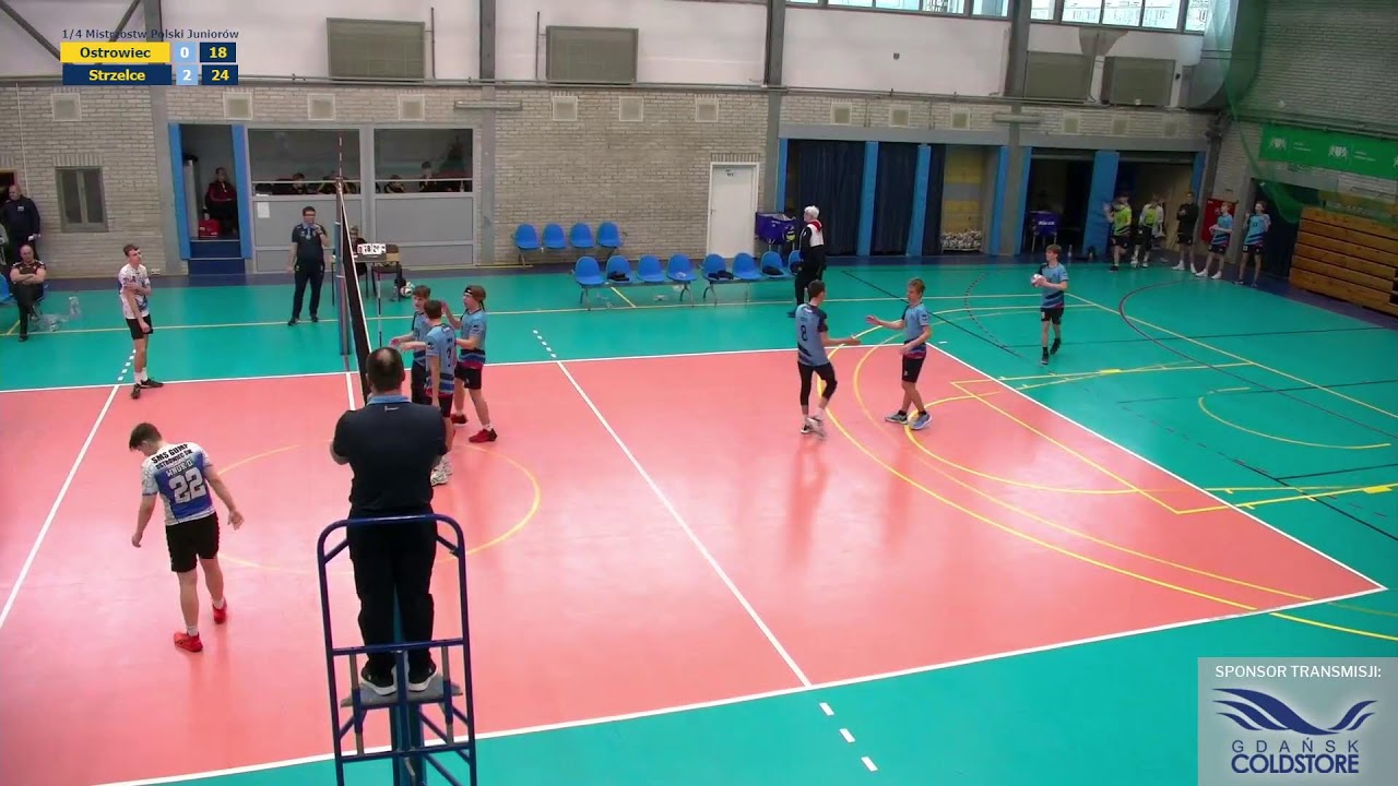 SMS Gump Ostrowiec Świętokrzyski : ASK Kronospan ZAKSA Strzelce Opolskie - 1/4 mistrzostw Polski