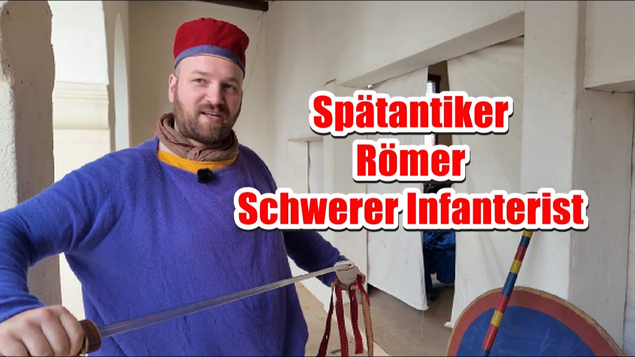 Spätantike Römer-Darstellung "Tristan" (Schwerer Infanterist) 