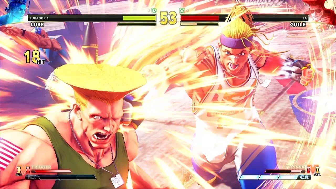 LUKE VS GUILE - STREET FIGHTER V