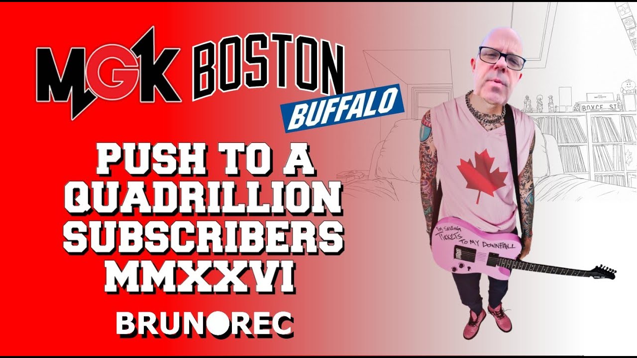 @MGKBOSTON Push to a Quadrillion Subscribers Contest 2026 #vinylcommunity #vc