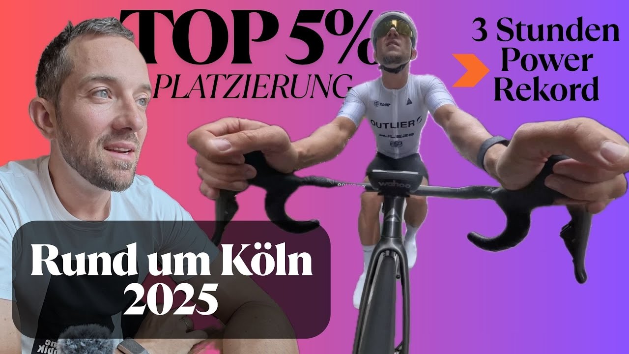 Charakterfahrt Rund um Köln 2025 - 3 Stunden Power PB beim Jedermann Rennen