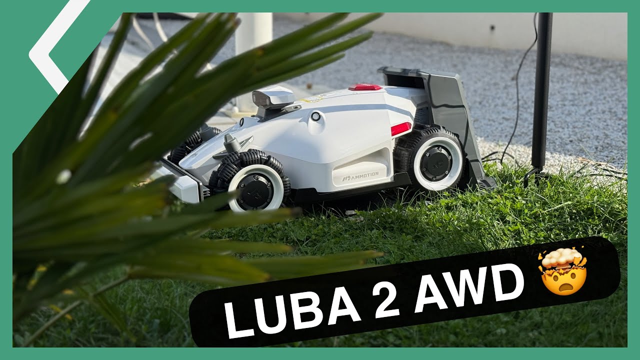 Mammotion Luba 2 : un robot-tondeuse incroyable !