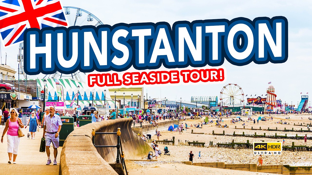 HUNSTANTON | Full tour of seaside holiday town Hunstanton Norfolk