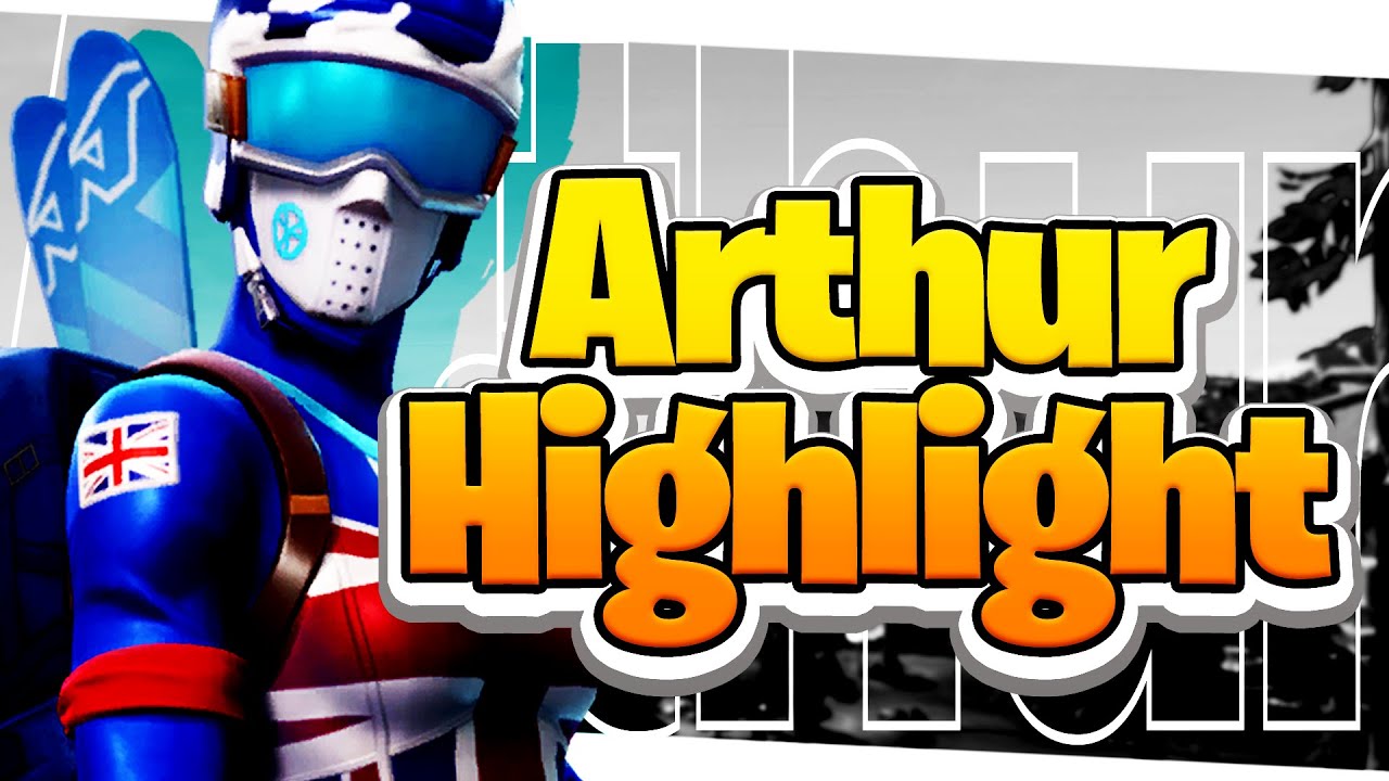 Fortnite / Arthur Highlight 人力チートエイムのキル集！！