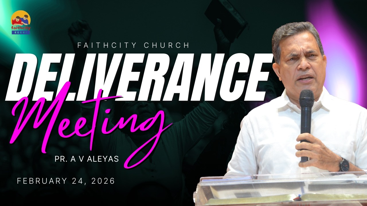 Faithcity Church - Deliverance Meeting | Pastor A V Aleyas  | 24 Feb 2026
