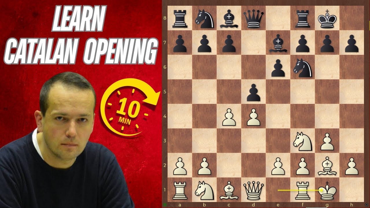 Изучите каталонское начало за 10 минут | Easy Chess