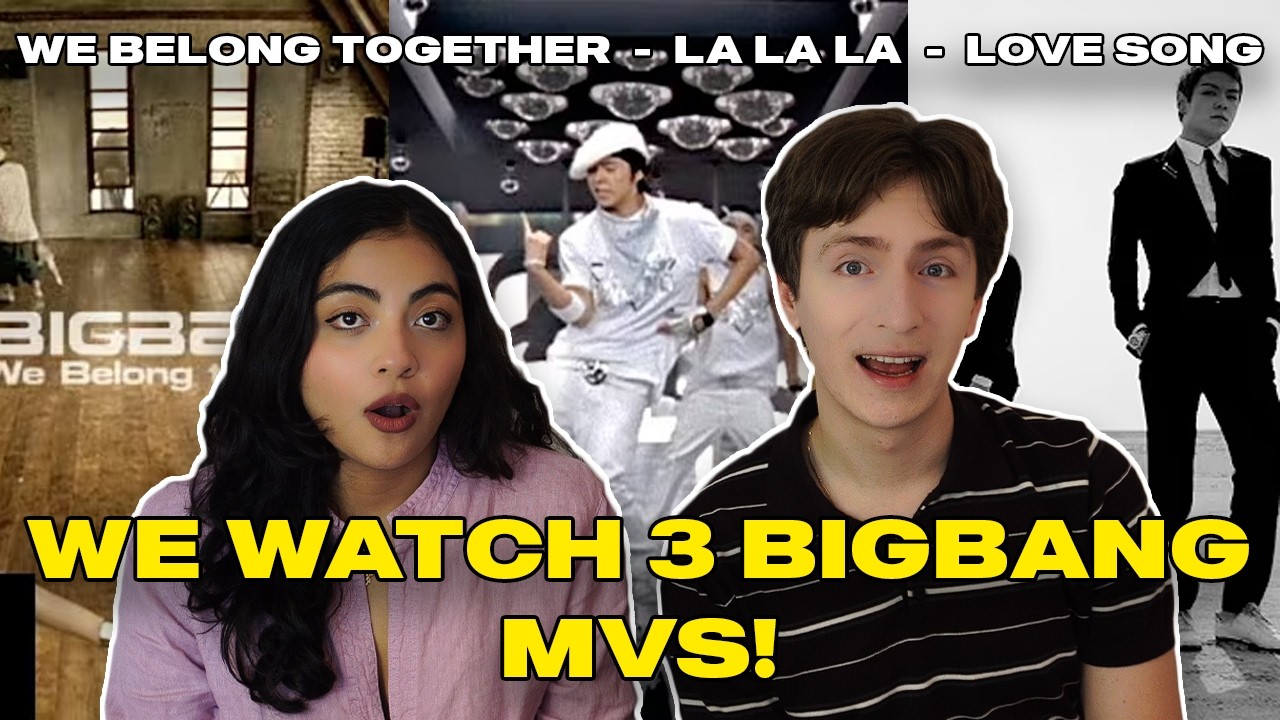 Music Producer Couple Reacts to BIGBANG 'LA-LA-LA', 'LOVE SONG' & 'WE BELONG TOGETHER' MVs