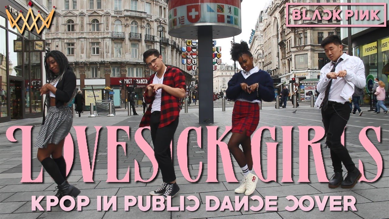 [KPOP IN PUBLIC LONDON] BLACKPINK (블랙핑크) – Lovesick Girls Dance Cover [ft. AZIZA, ODC & Chan]