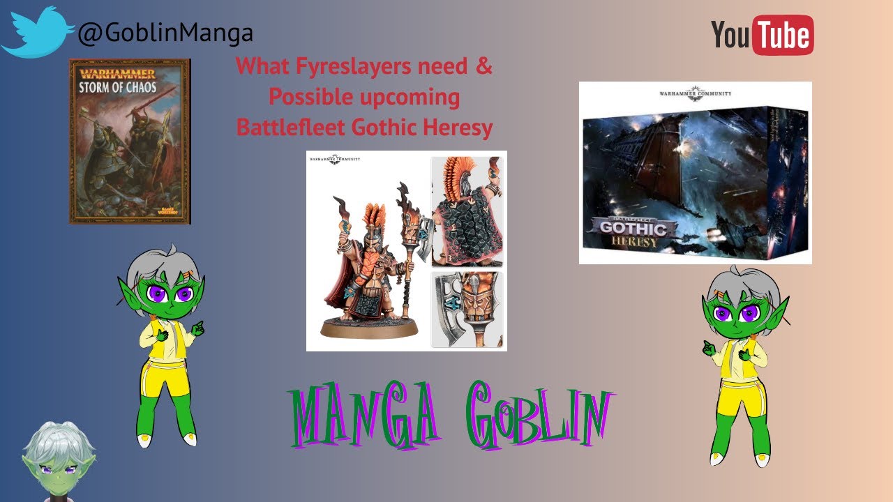 Talking About Fyreslayers and The possible Battlefleet Gothic Heresy Game