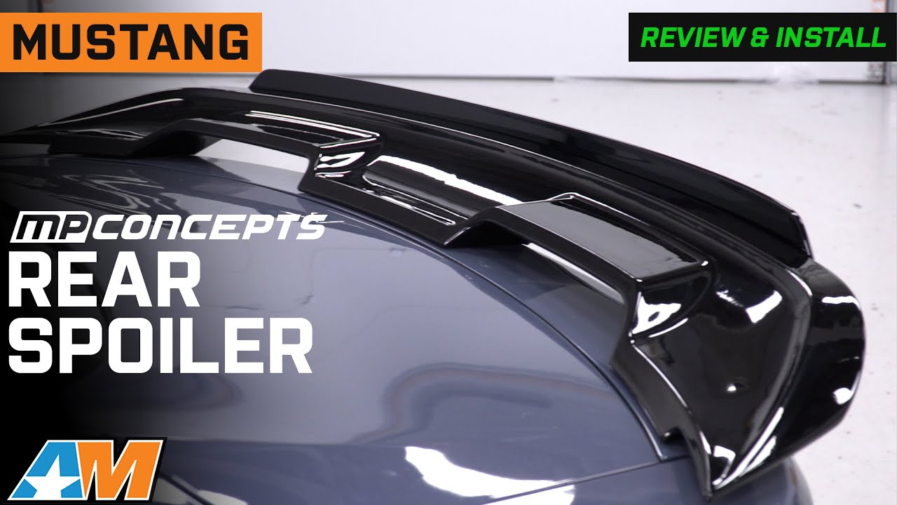 2024-2026 Mustang MP Concepts GT500 Style Rear Spoiler Review & Install