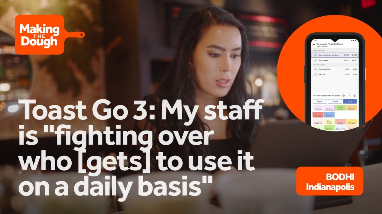 How BODHI Puts their Team in Go Mode with the Toast Go 3 Handheld