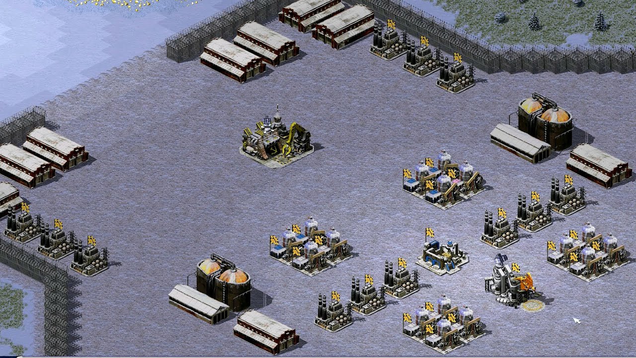 Yuri's Revenge Red Alert 2 Clash of The Giant Map 1 vs 7 Super Extra Hard AI Fast