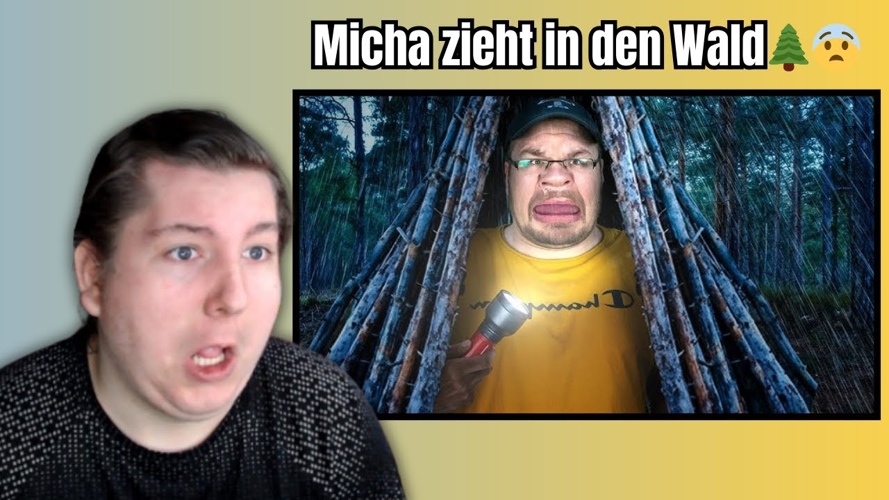 Reaktion auf @Flashisan1994 | Micha zieht in den Wald🌲😨