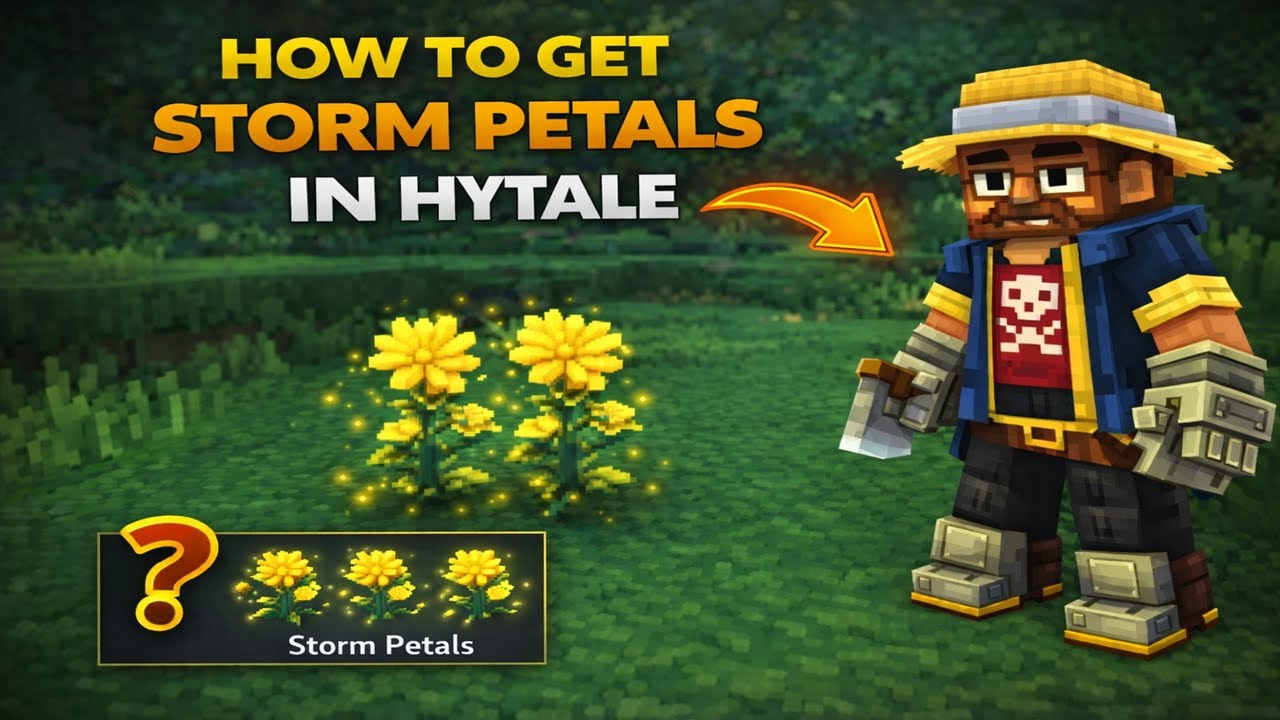 Как получить лепестки бури в Hytale Pioneer Legend (пошаговая инструкция)