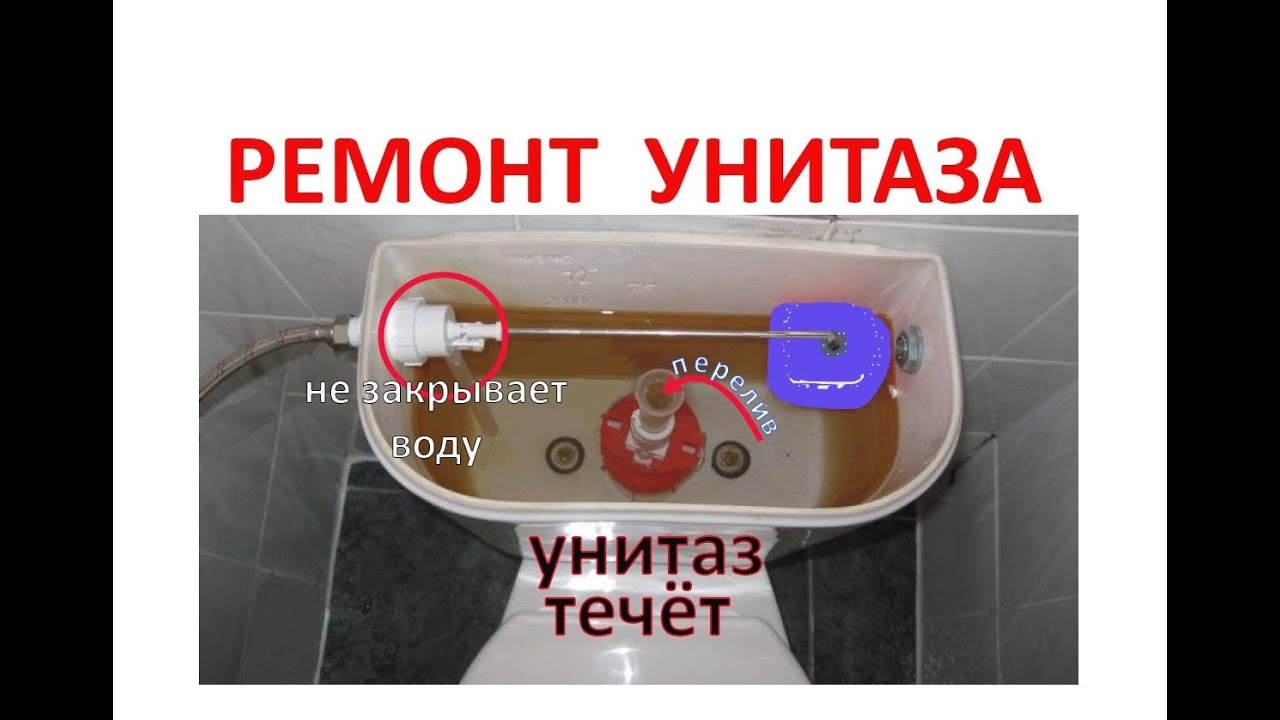 Течет унитаз