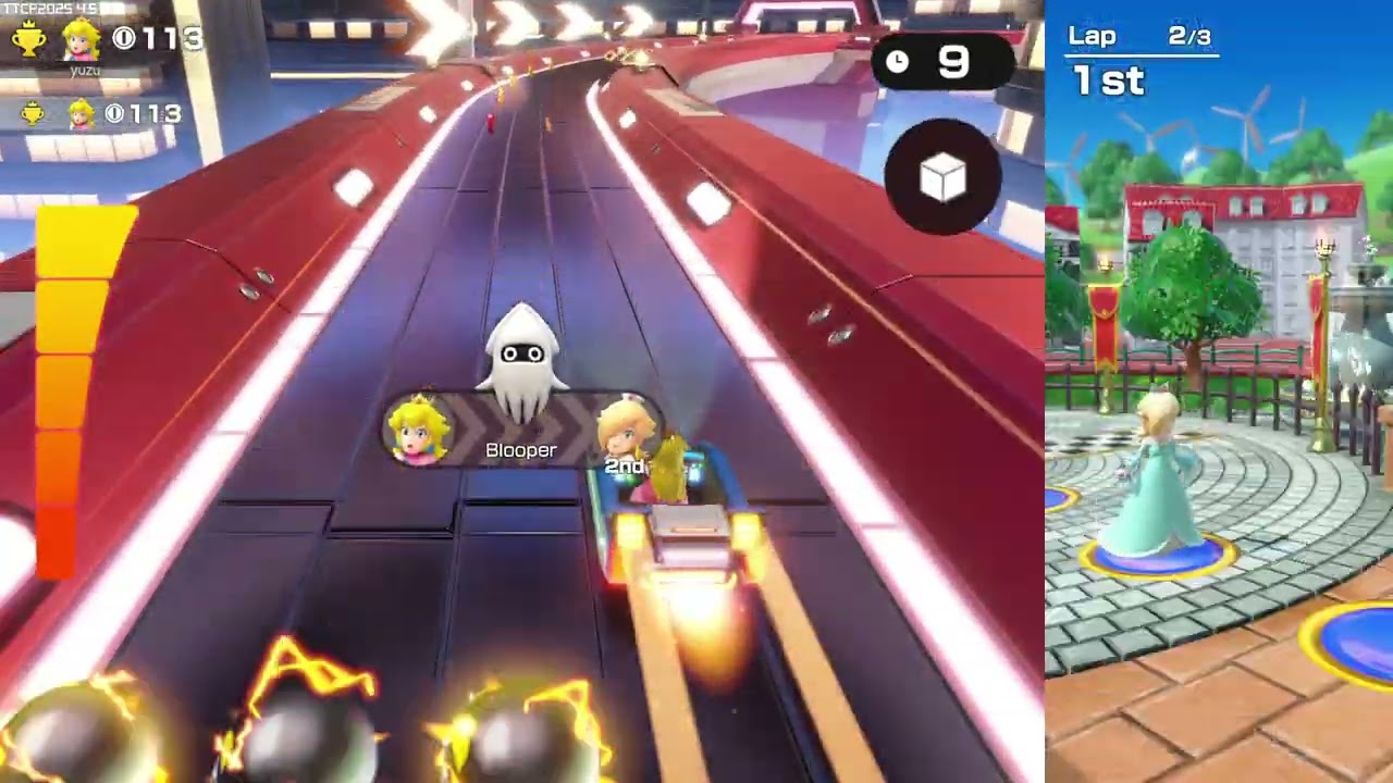 Super Mario Party Jamboree - Princess Peach in Koopathlon 3 laps #4