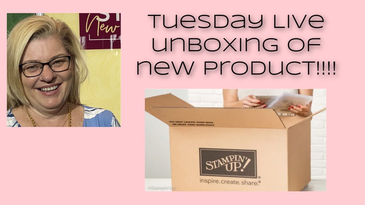 Live Unboxing of New Stampin' Up! Pre Order Products Stamping with DonnaG!
