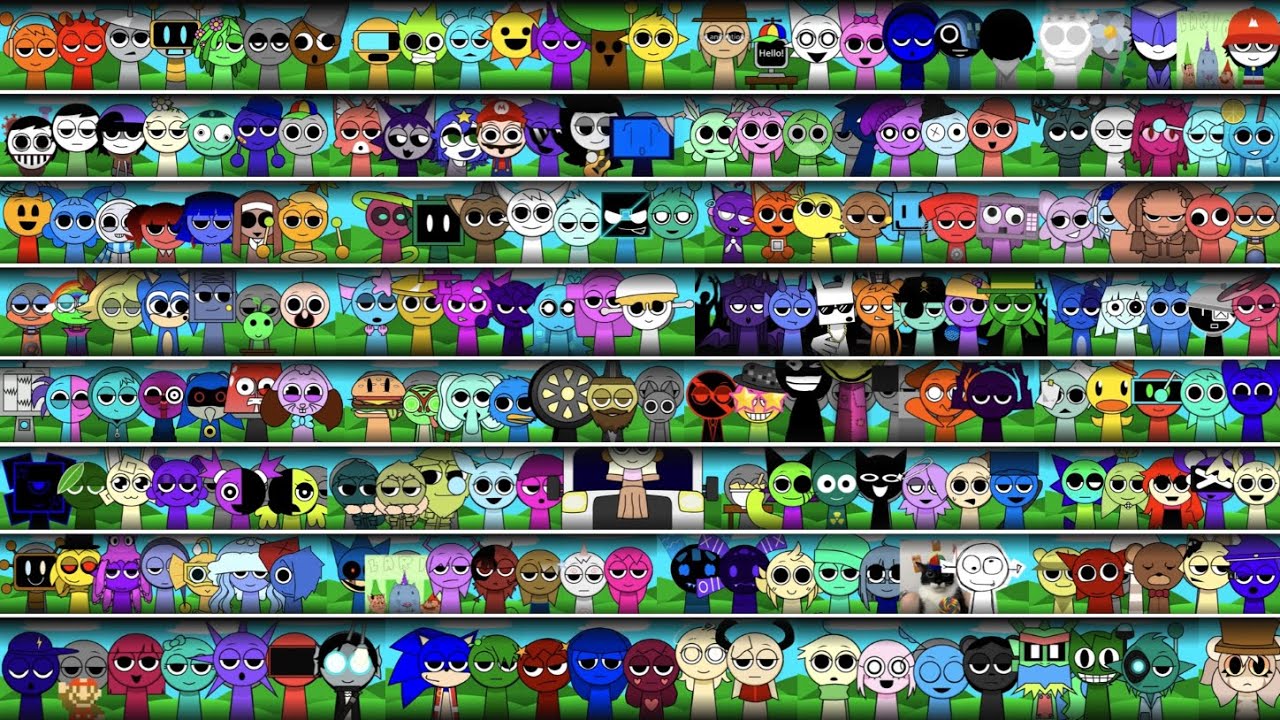 Sprunki OC Fake - with All Characters