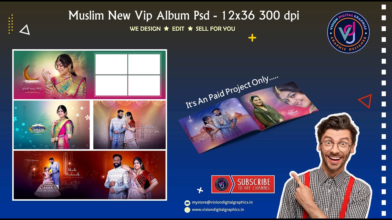 Muslim Wedding New Vip Psd Pack - 1