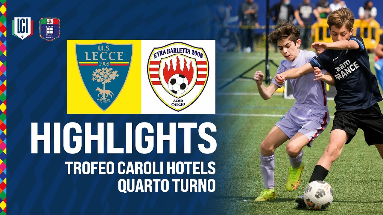 Highlights Lecce-Etra Barletta U14, quarto turno -Trofeo Caroli Hotels