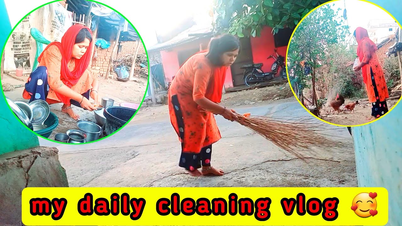 Cleaning vlog routine || My daily routine Mopping routine vlog ❤️