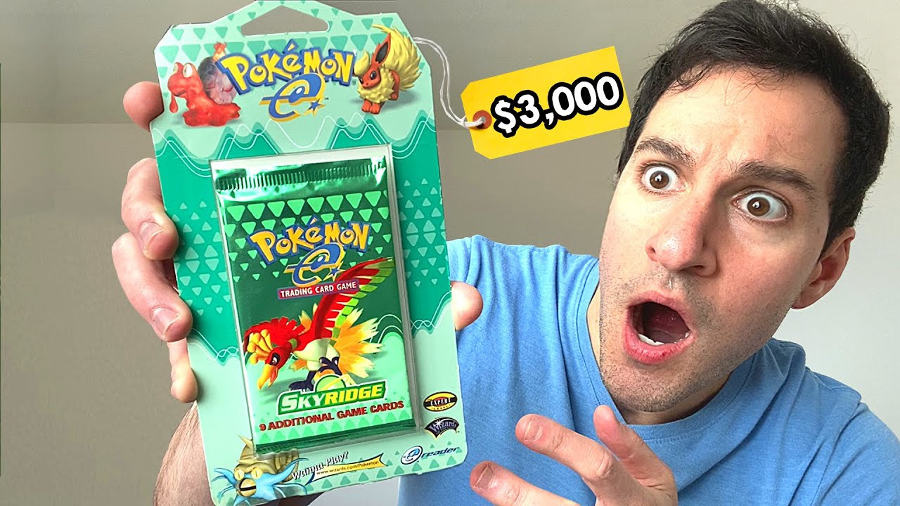 Opening THE RAREST Pokemon Cards Blister In History!